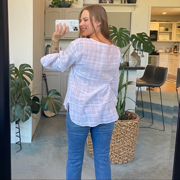 Thread Collective White Boho Top - Picture 3 of 8